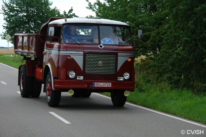 Bild: In Glebitzsch wurde die Hauptstraße nach Großzöberitz befahren.