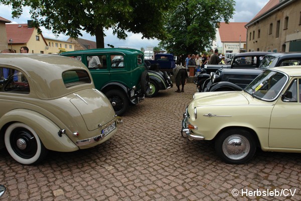 Bild: Abschlussveranstaltung auf dem Gutshof in Mößlitz.
