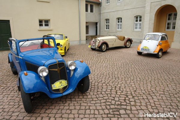Bild: Abschlussveranstaltung auf dem Gutshof in Mößlitz.