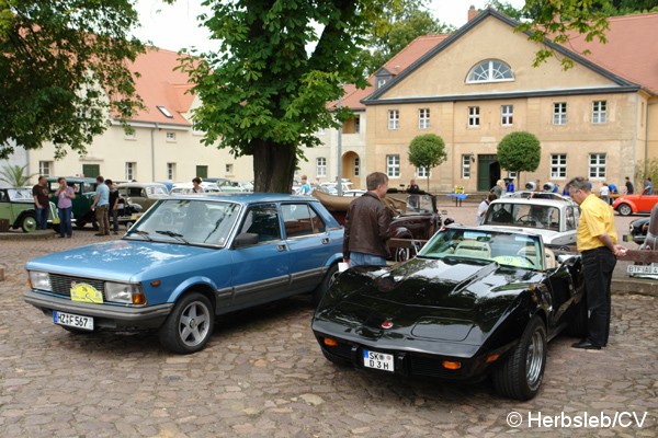 Bild: Abschlussveranstaltung auf dem Gutshof in Mößlitz.