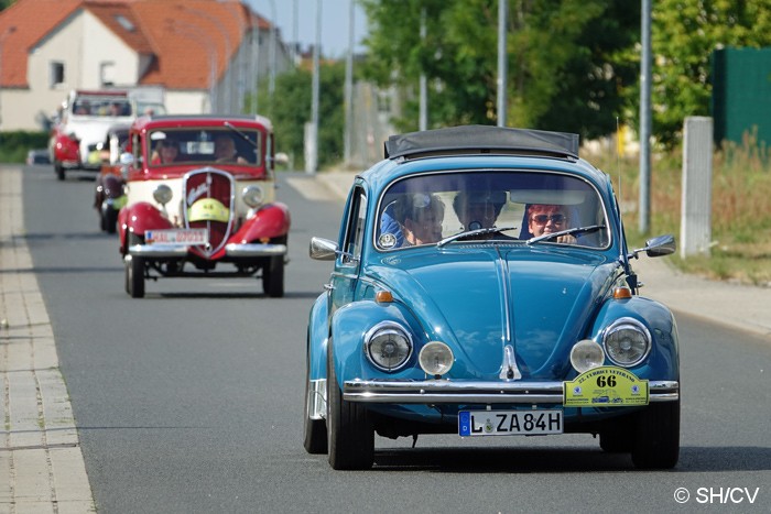 Bild: Eine Durchschnittsgeschwindigkeit von 28 km/h von Wolfen bis nach Großzöberitz: Die Sonderprüfung reichte über mehrere Kilometer und war deshalb auch nicht einfach zu meistern.