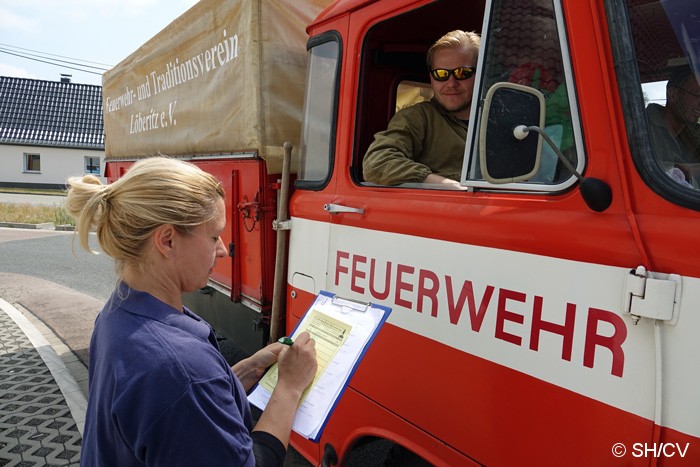 Bild: Die Wegstrecke von Zörbig nach Salzfurtkapelle musste geschätzt werden.