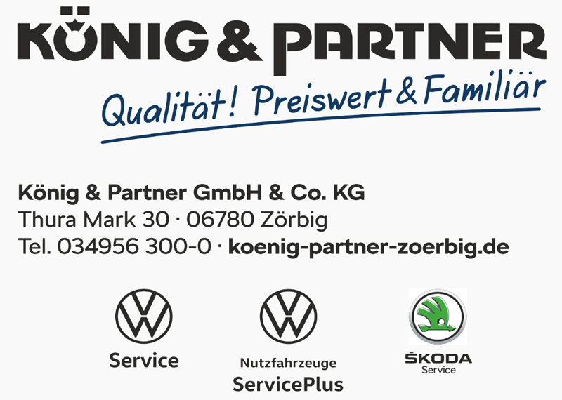 Bild: Hauptsponsor "König & Partner"